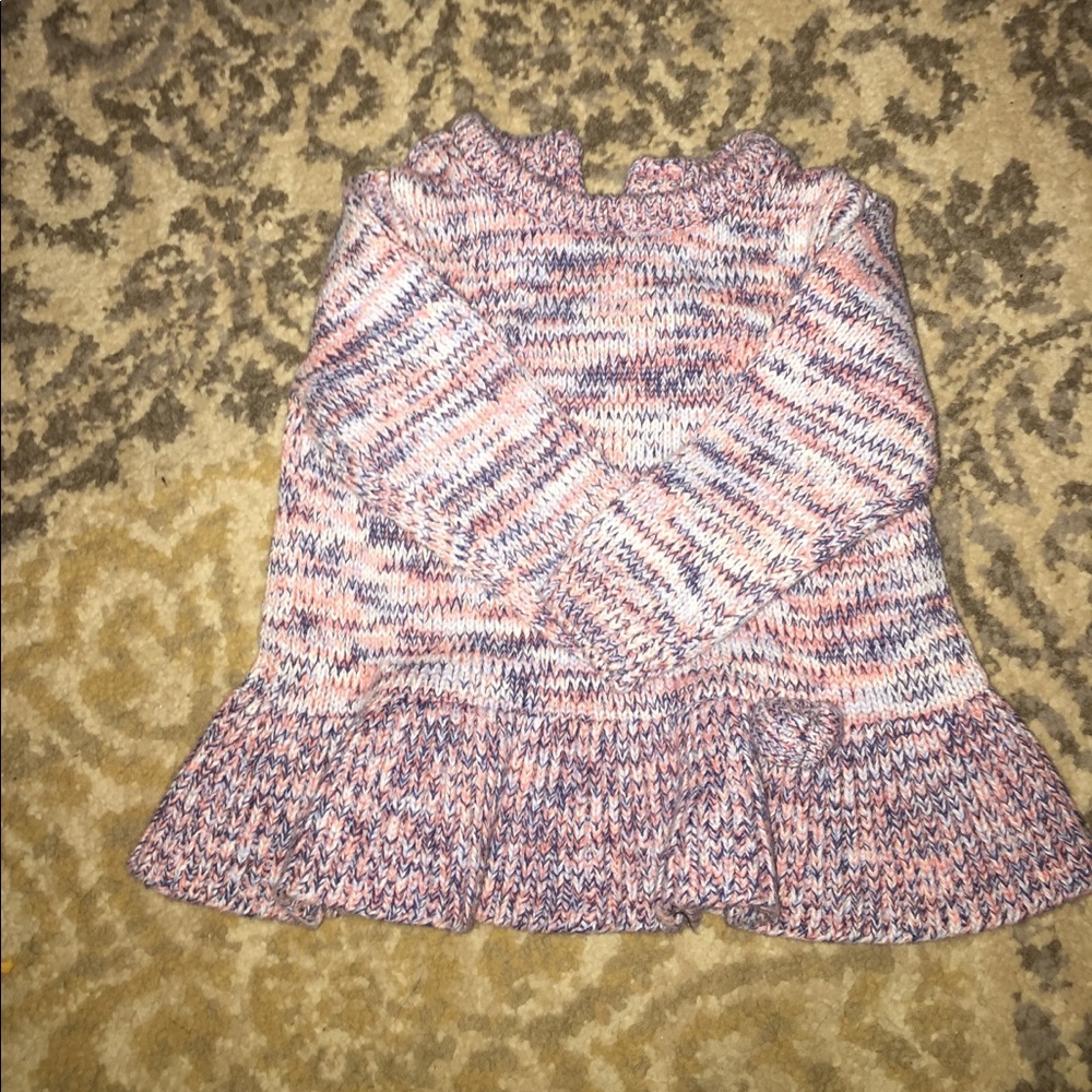 Like new BabyGap 6-12 month peplum sweater